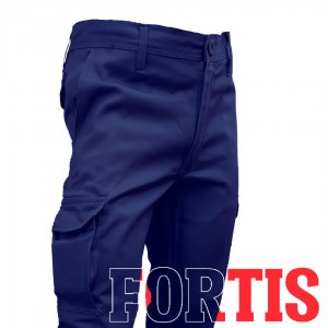 PANTALON CARGO REFORZADO AZUL MARINO