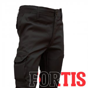 PANTALON CARGO REFORZADO NEGRO