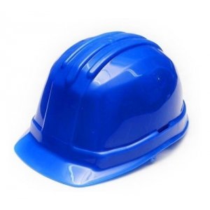 CASCO DE SEGURIDAD AZUL