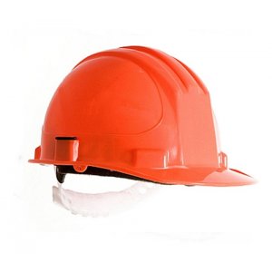 CASCO DE SEGURIDAD NARANJA